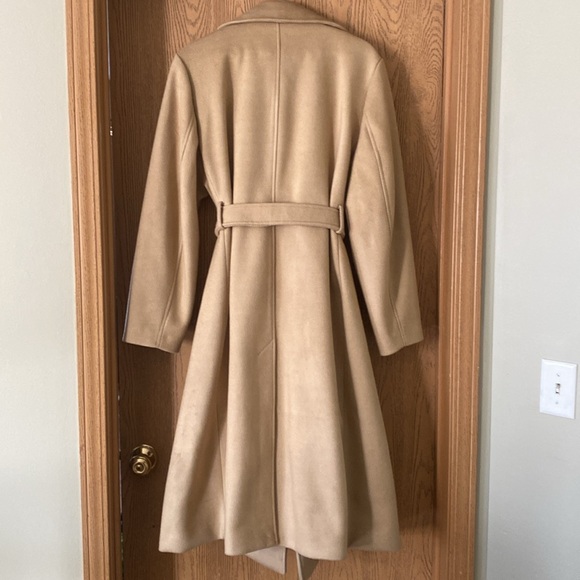 H&M single breasted coat with waist tie - Picture 5 of 5